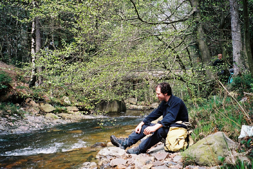 marc mijmert aan een rivier