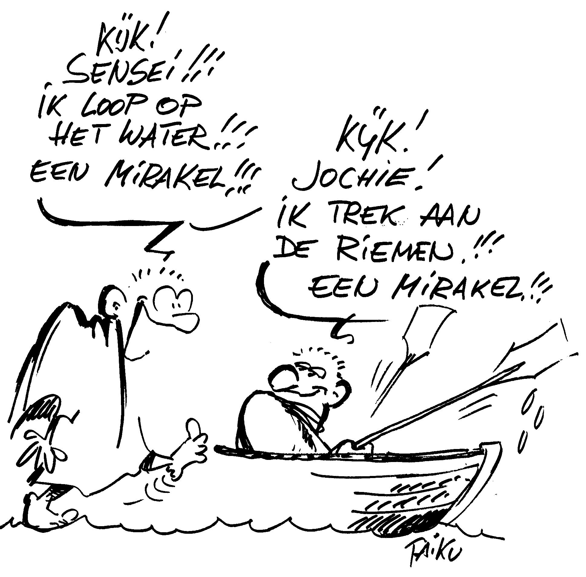 roeien is een mirakel